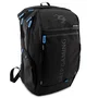 Deep Gaming Mochila para Portátil 17'' (43.2 cm) DG-BAG17-2N Negra Impermeable con Compartimento Acolchado, Sistema de Carga USB, Nylon, Múltiples Bolsillos