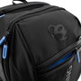 Deep Gaming Mochila para Portátil 17'' (43.2 cm) DG-BAG17-2N Negra Impermeable con Compartimento Acolchado, Sistema de Carga USB, Nylon, Múltiples Bolsillos