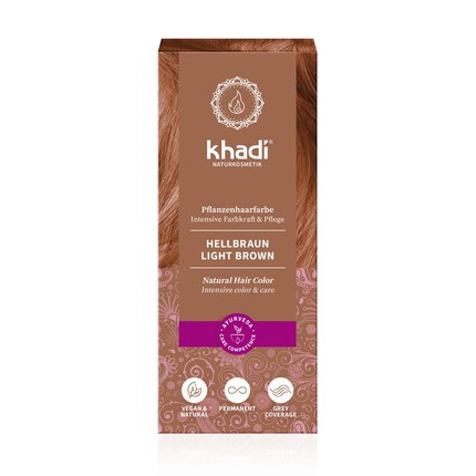 KHADI Herbal Color Castaño Claro 100g