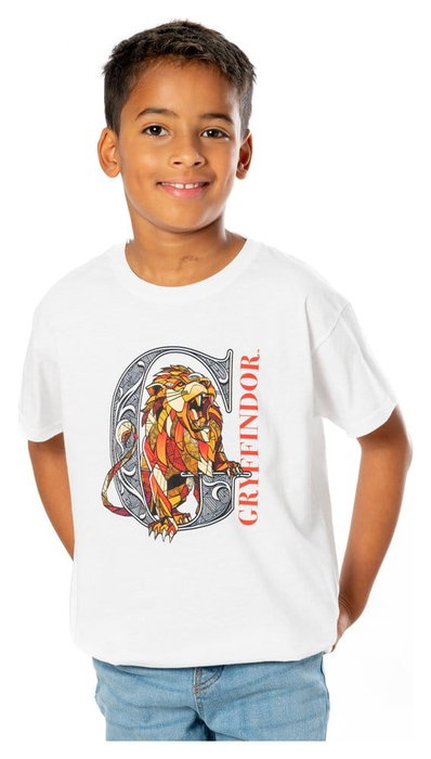 Harry Potter Camiseta niño Gryffindor Mosaic Talla 12-13 Harry Potter Camiseta niño Gryffindor Mosaic Talla 12-13