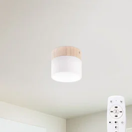 Plafón LED Circular CCT Seleccionable 9W 852Lm con Mando a Distancia (Intensidad-CCT) 10.000H [HO-CCT-DL9W]