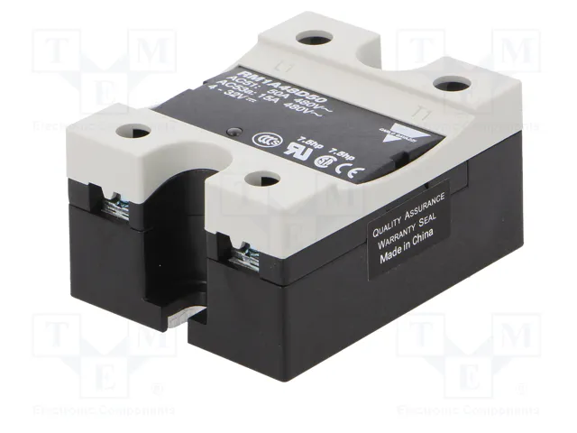 CARLO GAVAZZI RM1A48D50 Relé de semiconductor monofásico 50A 42÷530VAC CARLO GAVAZZI RM1A48D50 Relé de semiconductor monofásico 50A 42÷530VAC
