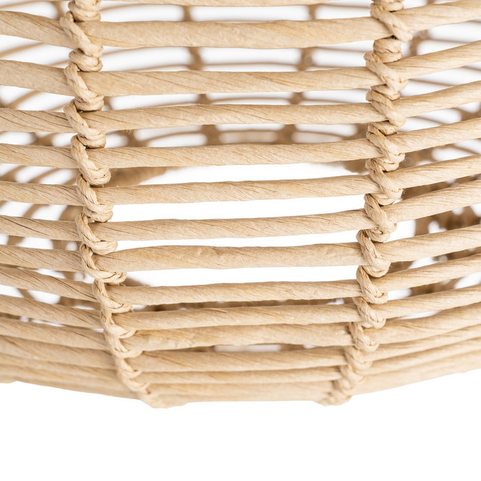 Lámpara Techo Natural Cuerda de Papel 41 X 41 X 26,50 cm