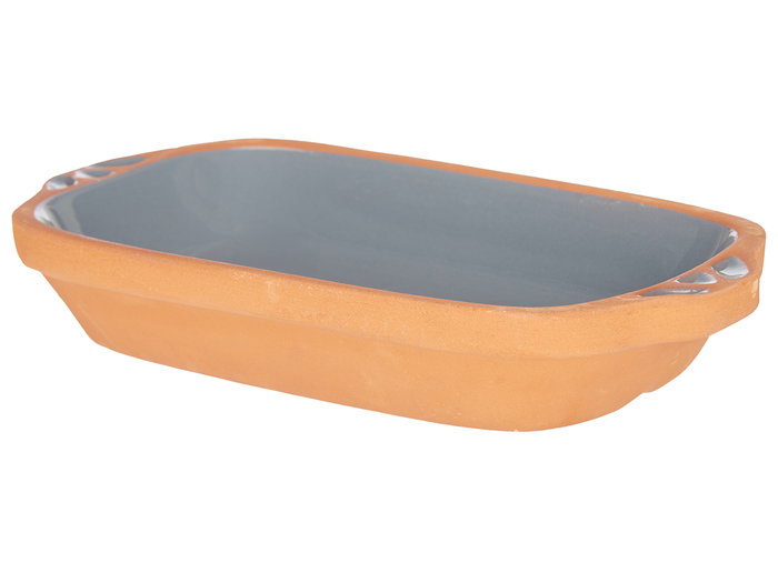 La Dehesa Cazuela Barro Rectangular Asas 23 cm Gris (Set de 8) La Dehesa Cazuela Barro Rectangular Asas 23 cm Gris (Set de 8)