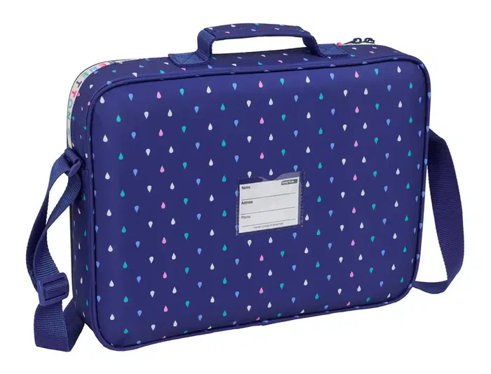 Safta Cartera Escolar Extraescolar Colección Benetton Drop, 280x380x60 mm