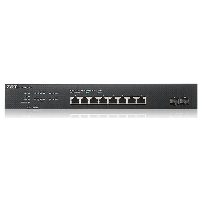 Zyxel XS1930-10-ZZ0101F Switch Gestionado L3 10G Ethernet Negro