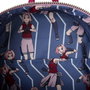 LOUNGEFLY Mochila Sakura Naruto Shippuden 26cm Piel Vegana Tirantes Ajustables Bolsillo Frontal y Lateral con Cremallera Interior a Juego
