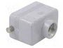 ILME Carcasa para conectores HDC tamaño 57.27 recto