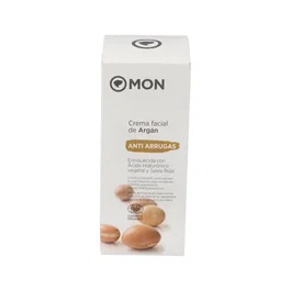 MON Crema Antiarrugas de Argán con Vitamina E y Aloe Vera - 50ml