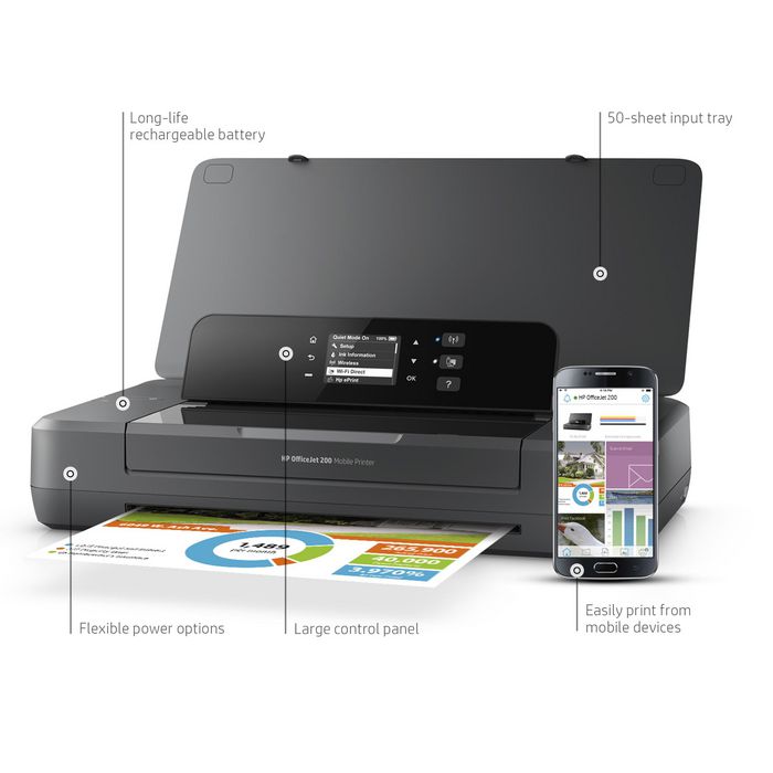 HP OfficeJet 200 Mobile Printer
