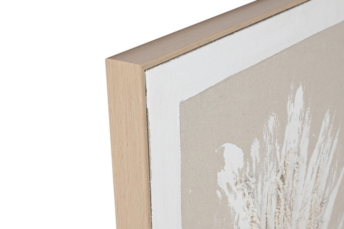 DKD Home Decor Cuadro Lienzo Jarrón Surtido de 2 Unidades 62x4,5x122 cm