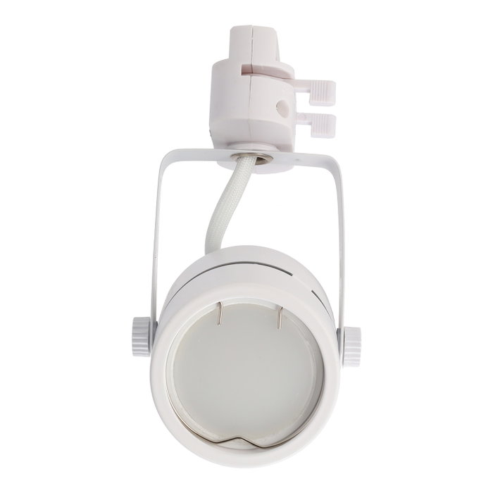 Lumiastra Foco de Carril Monofásico para Bombilla GU10 - Acabado Blanco Orientable Lumiastra Foco de Carril Monofásico para Bombilla GU10 - Acabado Blanco Orientable