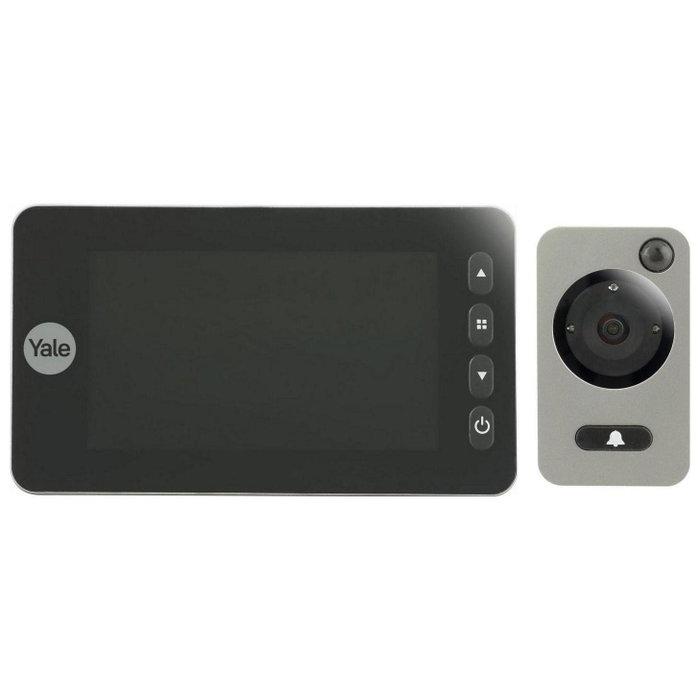 Yale Digital Peephole Photo / Video Recorder - 4.3 Pantalla LCD - Para puerta - Grosor 38-110 mm Yale Digital Peephole Photo / Video Recorder - 4.3 Pantalla LCD - Para puerta - Grosor 38-110 mm