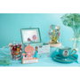 WIDDOP & CO Flor Campana Jasmine Princesas Disney Luz Neón Madera