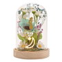 WIDDOP & CO Flor Campana Jasmine Princesas Disney Luz Neón Madera