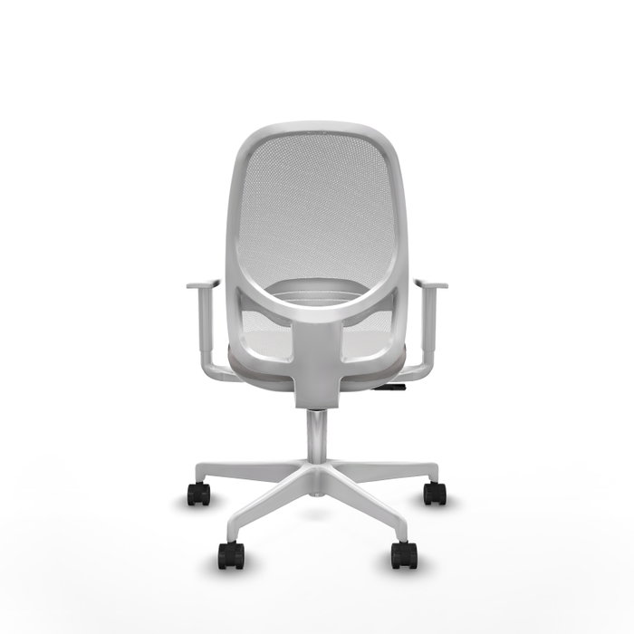 PIQUERAS Y CRESPO Silla de oficina Cilanco Blanca con mecanismo Sincro