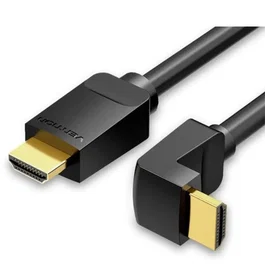 Vention Cable HDMI 2.0 4K Acodado 90º Negro 1m AARBF