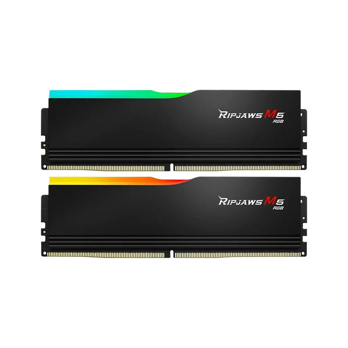 G.Skill Ripjaws M5 RGB 32 GB (2 x 16 GB) DDR5-6000 F5-6000J2836G16GX2-RM5RK Schwarz G.Skill Ripjaws M5 RGB 32 GB (2 x 16 GB) DDR5-6000 F5-6000J2836G16GX2-RM5RK Schwarz