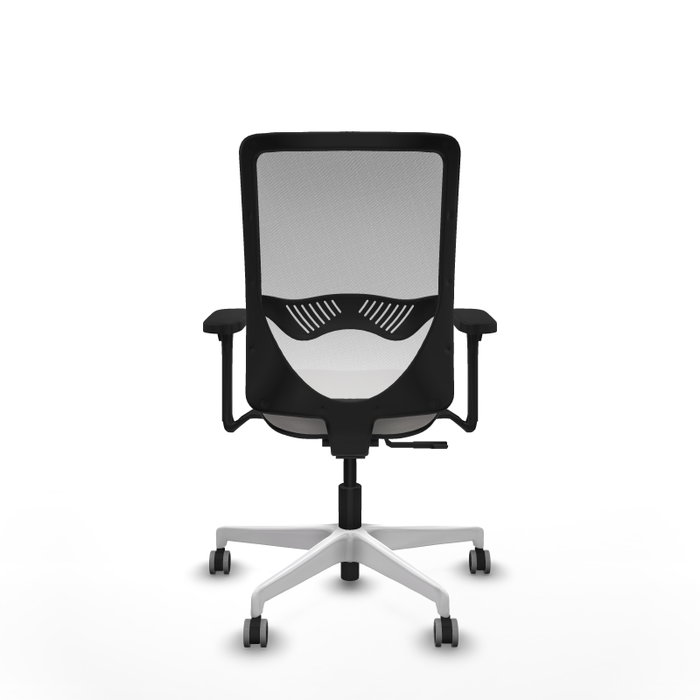 PIQUERAS Y CRESPO Silla de oficina Zulema con mecanismo Sincro y Brazos 3D, Blanco PIQUERAS Y CRESPO Silla de oficina Zulema con mecanismo Sincro y Brazos 3D, Blanco