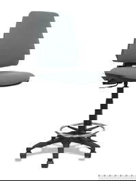 Taburete Piqueras y Crespo PB220RN Gris PVC