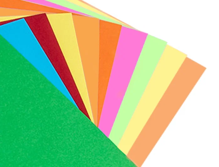Liderpapel Bloc trabajos manuales cartulina 180 g/m² 240x315mm 10 hojas colores neon e intensos