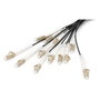 Digitus Cable de fibra óptica breakout OM4 12 fibras LC/UPC a LC/UPC 30 m