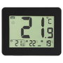 Day Termómetro Interior/Exterior, Rango -50 ºC a 70 ºC con Memoria, Cable 1.4m, Pantalla LCD