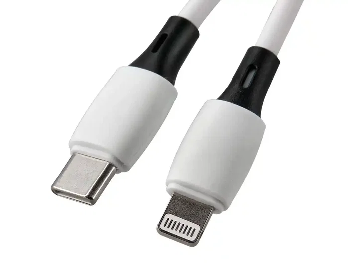 Q-connect Cable USB-C a Apple Lightning 2m Blanco Q-connect Cable USB-C a Apple Lightning 2m Blanco