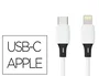 Q-connect Cable USB-C a Apple Lightning 2m Blanco