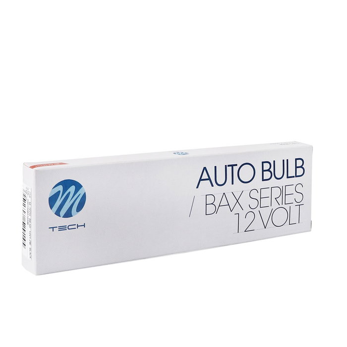 M-Tech MTECZ58 Lámpara BAX black B8.5d 12V 1.2W Negra Pack 10 Unidades