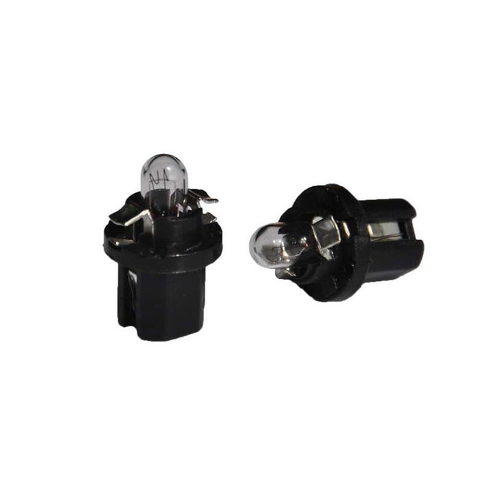 M-Tech Lámpara B8.5D 12V/1.2W Negra - 10 Unidades M-Tech Lámpara B8.5D 12V/1.2W Negra - 10 Unidades