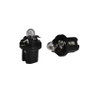 M-Tech Lámpara B8.5D 12V/1.2W Negra - 10 Unidades