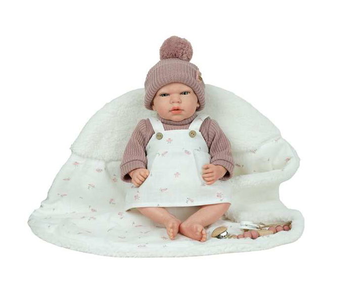 Muñecas Arias Muñeca Reborn Arias Yara Rosa 40 cm con Manta - Juguete en español Muñecas Arias Muñeca Reborn Arias Yara Rosa 40 cm con Manta - Juguete en español
