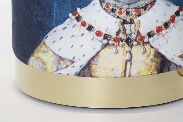 Reposapies Cottage DKD Home Decor Azul Verde 32 x 38 x 32 cm (2 Unidades)