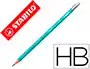 Stabilo Lápiz de grafito Swano HB Azul Pastel con goma, mina 2,2 mm
