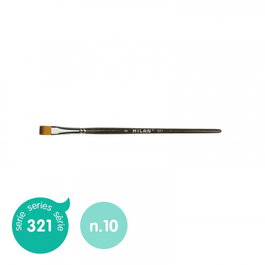 Milan Pincel Sintético Plano Serie 321 Nº 10 80479