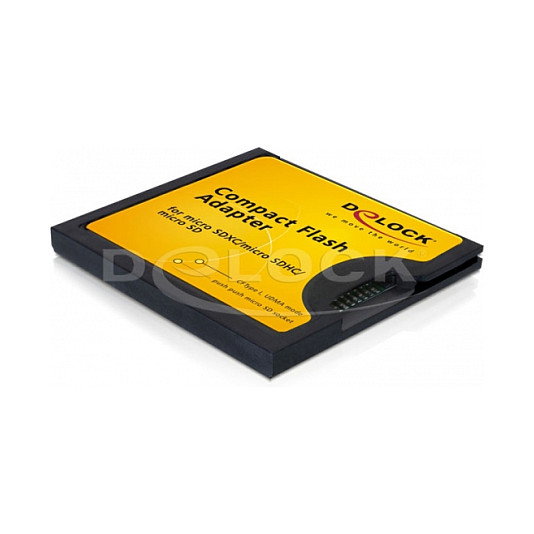 DeLOCK Adaptador Compact Flash para tarjetas Micro SD 61795 DeLOCK Adaptador Compact Flash para tarjetas Micro SD 61795