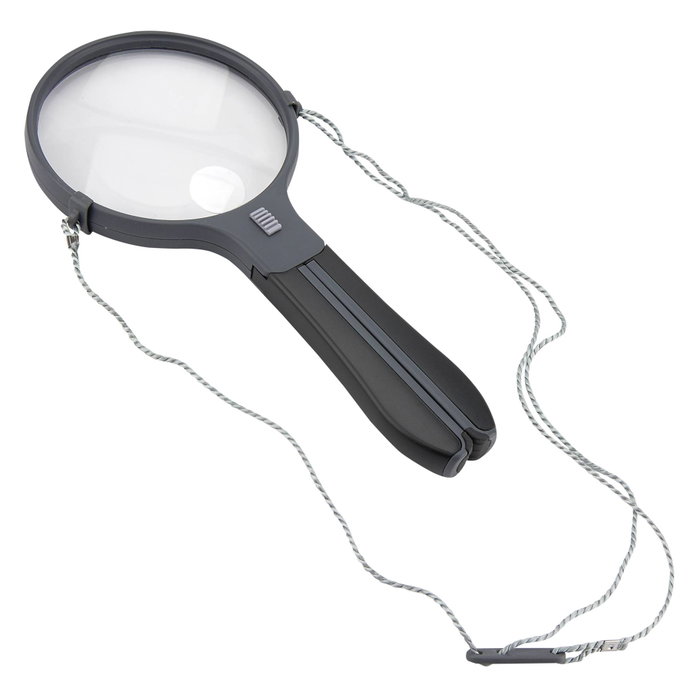Carson HF-11 Split Handle Loupe con iluminación Carson HF-11 Split Handle Loupe con iluminación