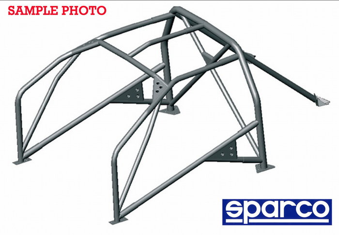 Sparco Jaula antivuelco tipo 4 con refuerzos de barra de puerta Sparco Jaula antivuelco tipo 4 con refuerzos de barra de puerta