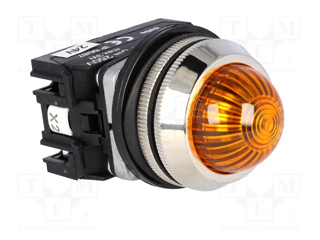 PROMET Lámpara de control NEF30 Amarilla 30mm