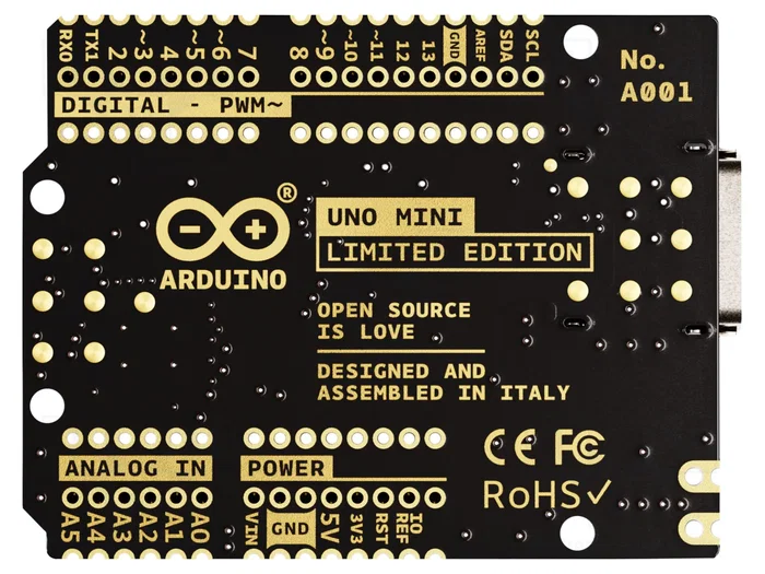 ARDUINO Arduino Uno Mini LE con ATMEGA16U2 y ATMEGA328P