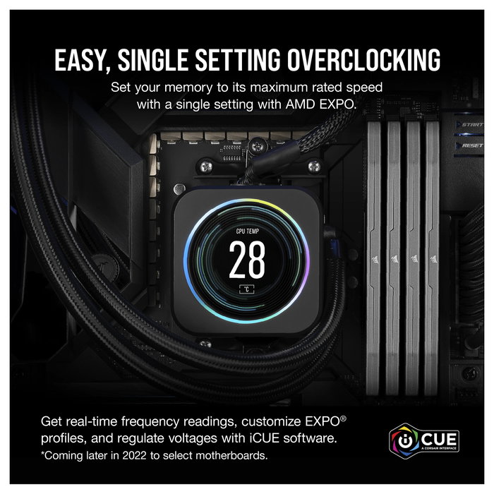 Corsair Vengeance CMK16GX5M2B5200Z40 16GB (2x8GB) DDR5 5200MHz