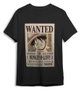 Superplay Camiseta One Piece Monkey D. Luffy Wanted Negro Talla S