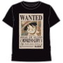 Superplay Camiseta One Piece Monkey D. Luffy Wanted Negro Talla S