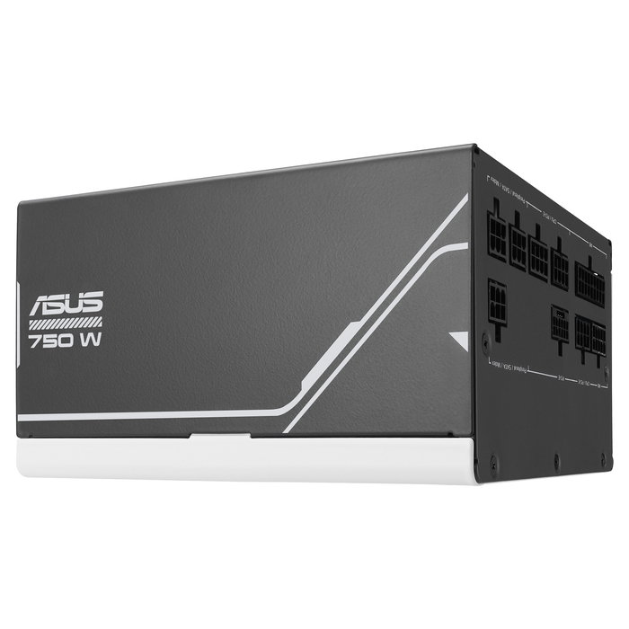 ASUS AP-750G - Fuente de alimentación para PC de 750W 80+ Gold ATX 3.0, certificación 80 PLUS Gold, cables totalmente modulares, color negro/blanco
