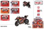 Color Baby Maisto Moto Metal MotoGP Escala 1:18 2023-2024 Multilic