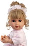Llorens Muñeca Elena Ballet 35 cm con Cuerpo de Tela, Muñeca de Trapo sin Mecanismos ni Sonidos, Juguete para Niñas +3 Años