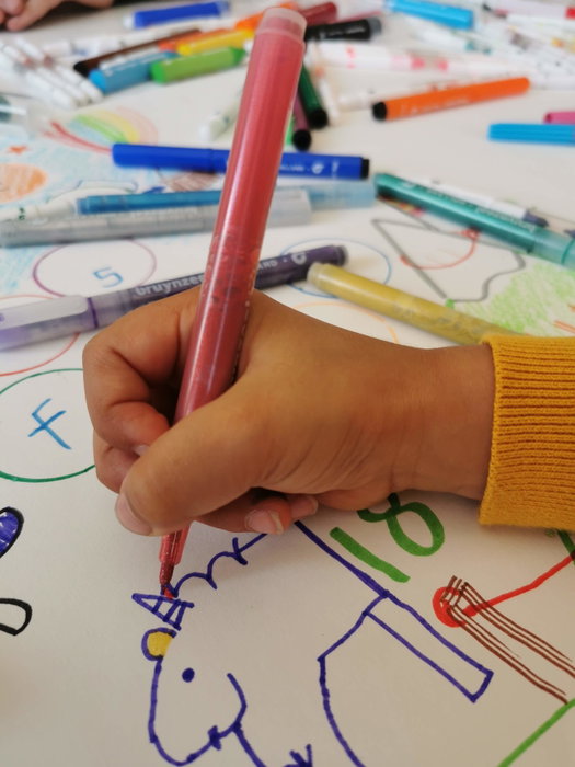 Talens Bruynzeel Estuche de 6 Rotuladores Glitter Kids Colores Surtidos