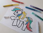 Talens Bruynzeel Estuche de 6 Rotuladores Glitter Kids Colores Surtidos