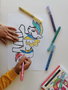 Talens Bruynzeel Estuche de 6 Rotuladores Glitter Kids Colores Surtidos